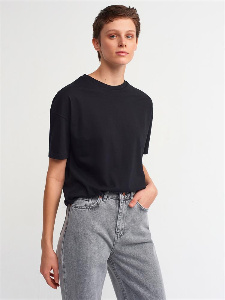 3683 Basic T-Shirt-Siyah