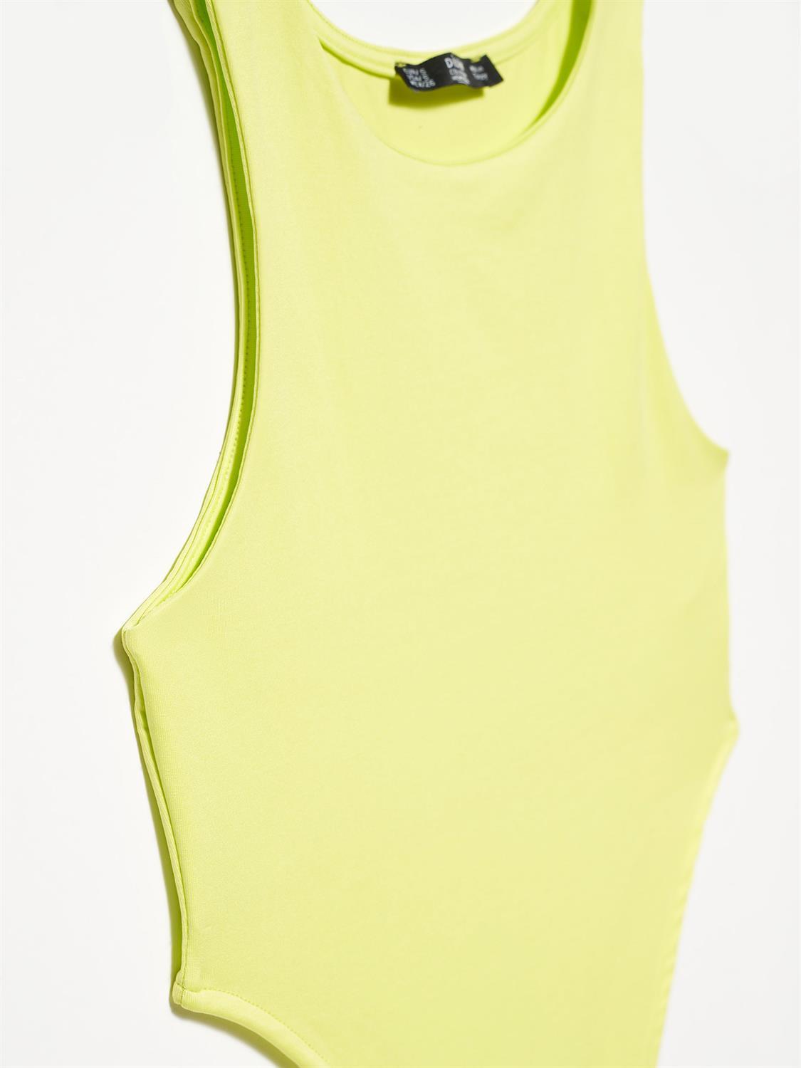 3778 Bodysuit-Lime