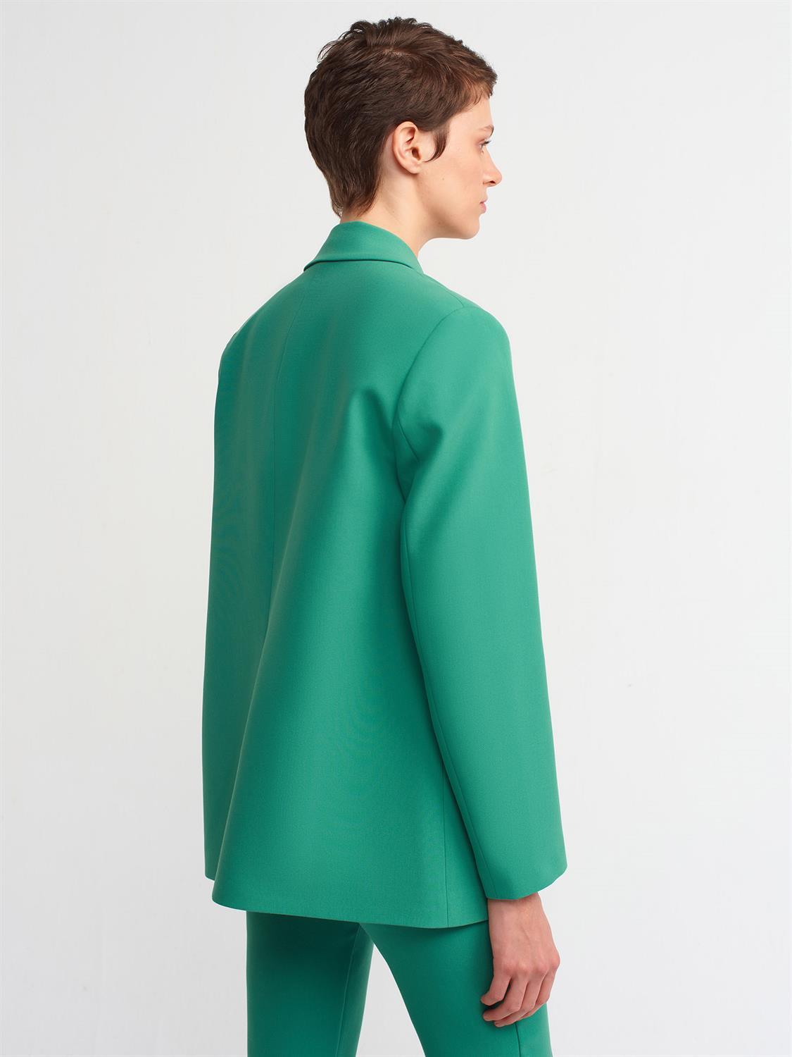 6940 Blazer Ceket-Yeşil