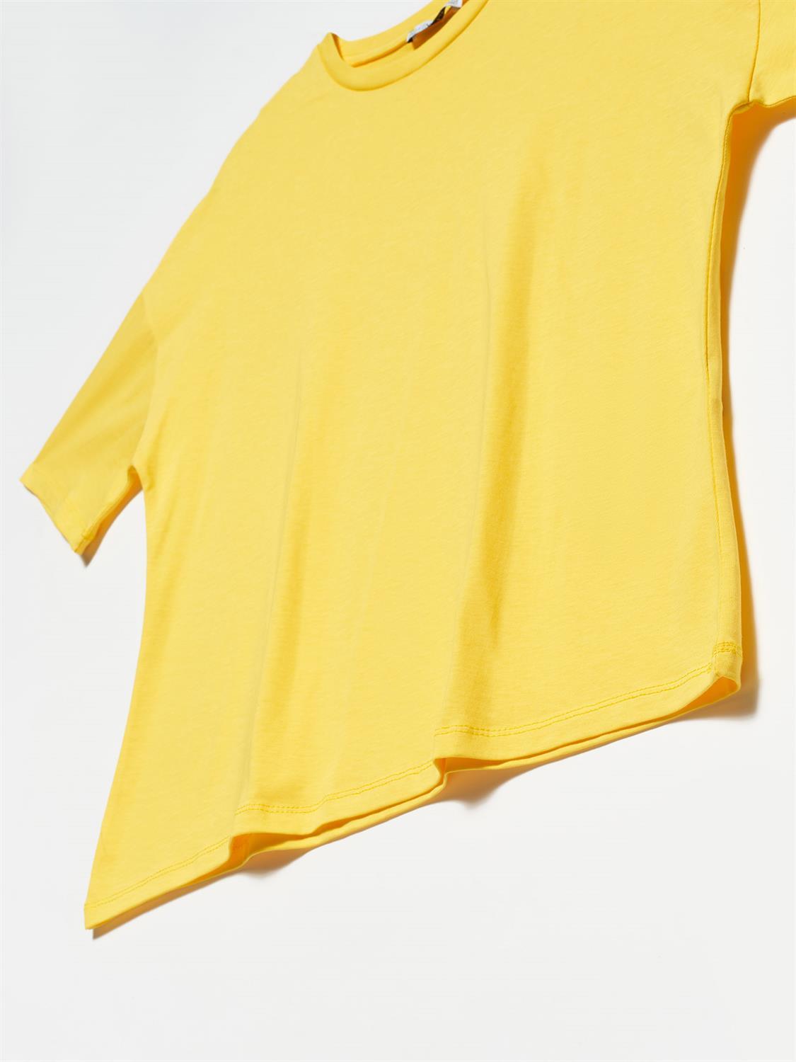 3683 Basic T-Shirt-Sarı