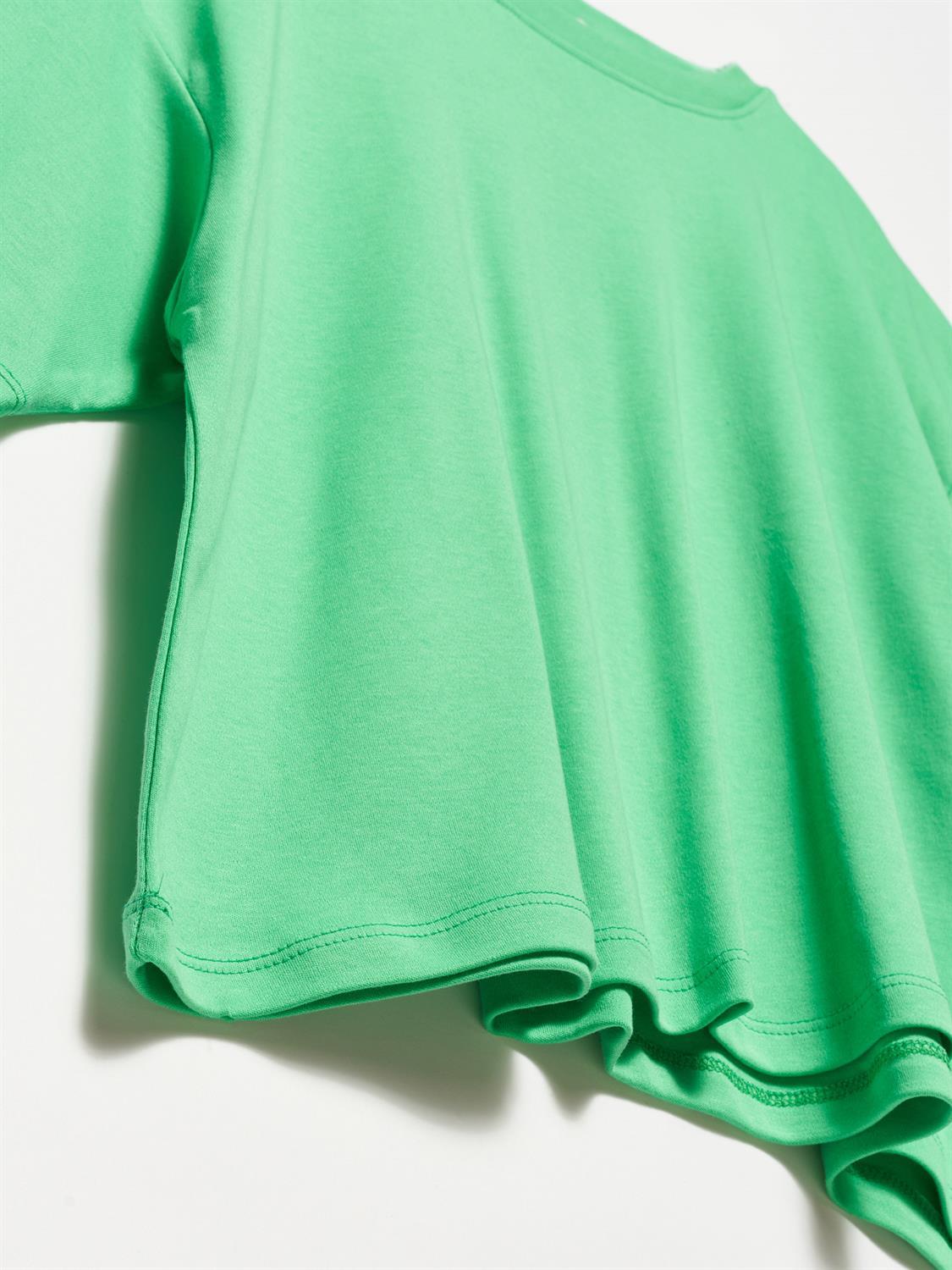 30119 Basic Tişört-Yeşil