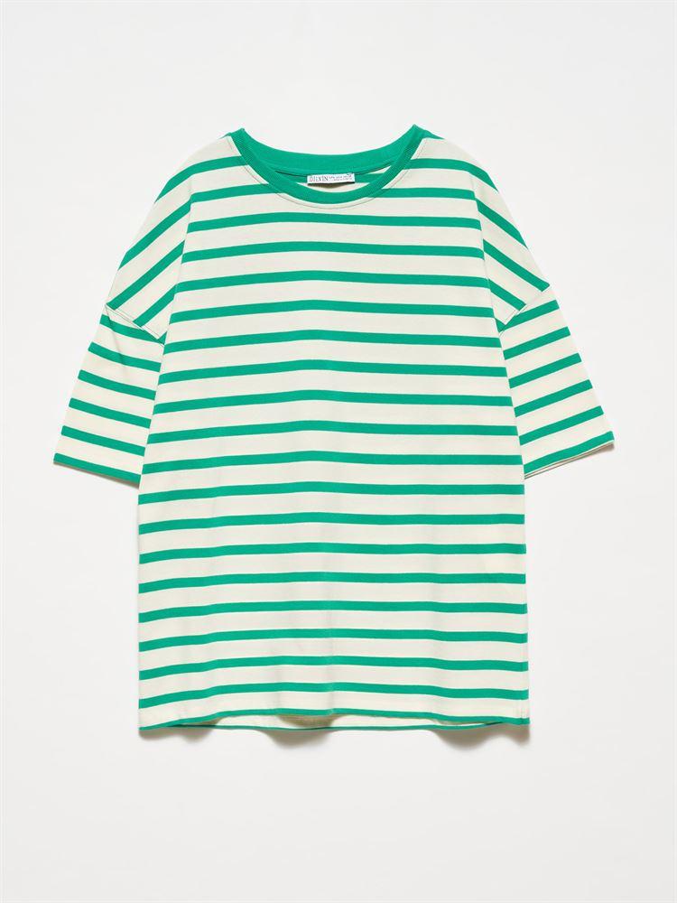 30176 Basic T-Shirt-Yeşil